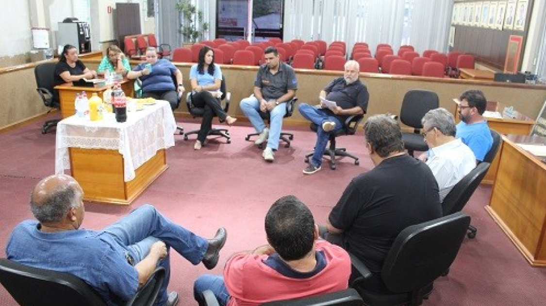 Vereadores se reúnem pela primeira vez em 2023 para definirem tratativas da nova gestão de presidente